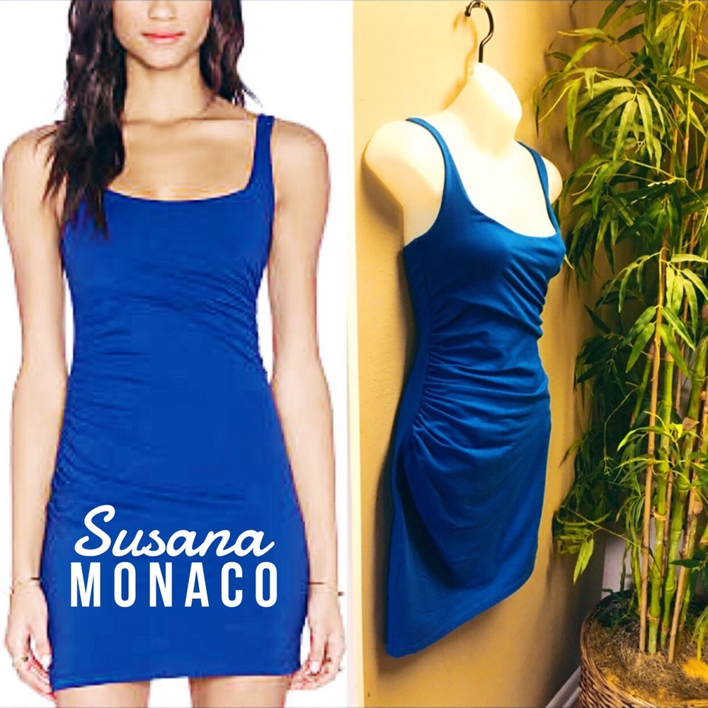 Royal Blue Body Forming Dress